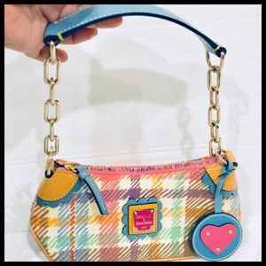 Dooney & Bourke Spring Plaid Mini Shoulder Bag🦋